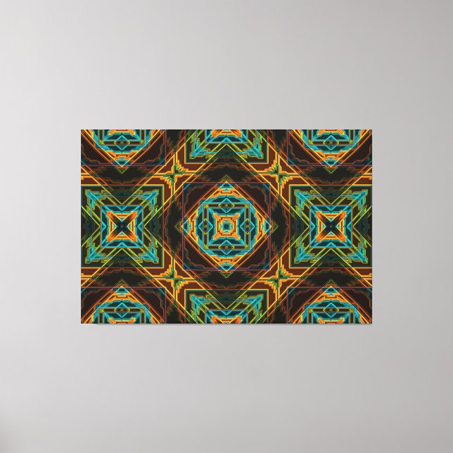Canvas Moderna Nativa Americana 19 (Frente)