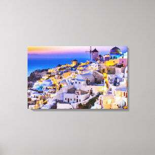 Canvas Oia Santorini