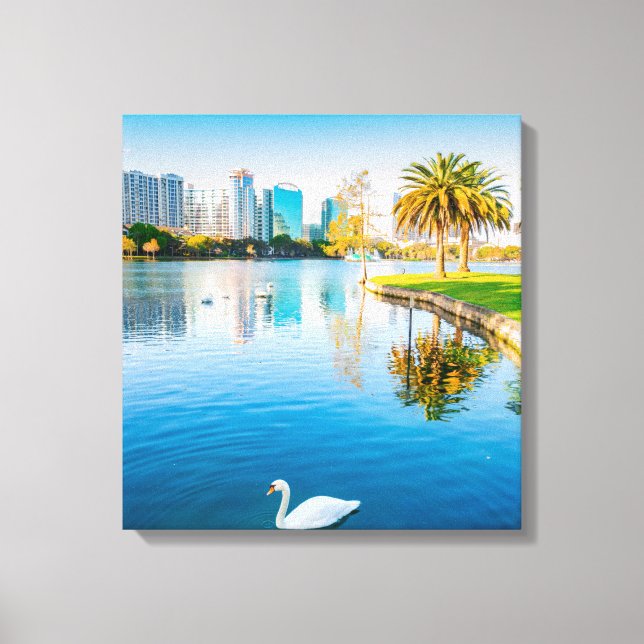 Canvas Orlando Florida Art 16.80 X 17.50" (Frente)