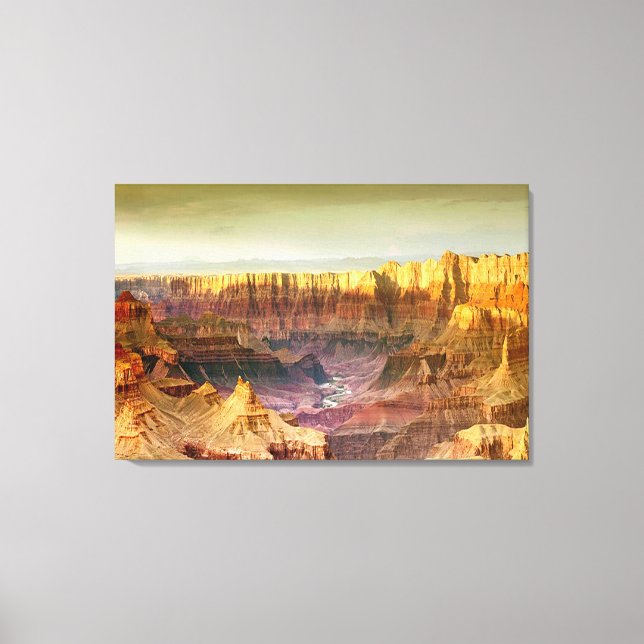 canvas panorama 3 do Grand Canyon (Frente)