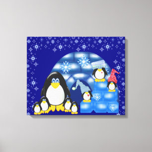 Canvas Penguin2
