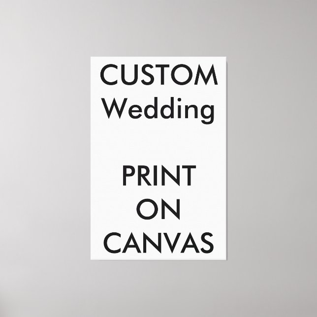 Canvas personalizada de 40" x 60" (Frente)