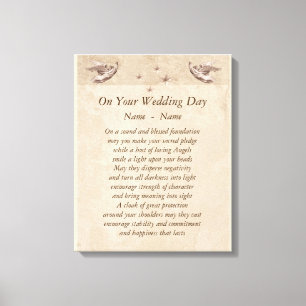 Canvas personalizadas art. do poema do dia do