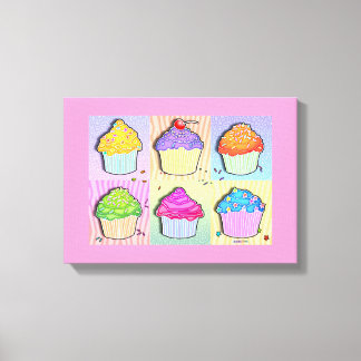 Canvas pop ART CUPCAKES Gallery