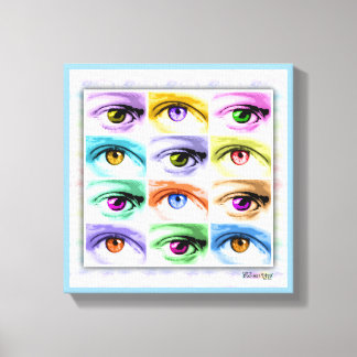 Canvas pop ART EYES (Sq) Galeria