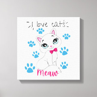 Canvas Premium Cute (12"×12 Tamanho Padrão)