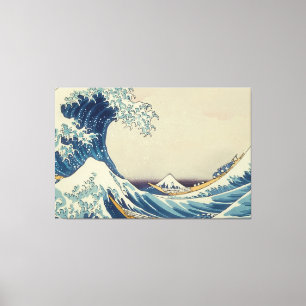 Canvas Premium de Ondas de Pintura (Gloss)