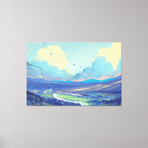 Canvas Premium de Pintura Digital (Gloss)
