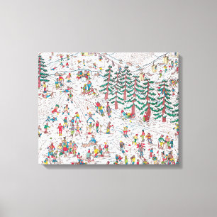 Canvas Premium do Cartoon Waldo (Gloss)