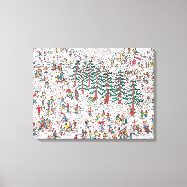 Canvas Premium do Cartoon Waldo (Gloss) (Frente)