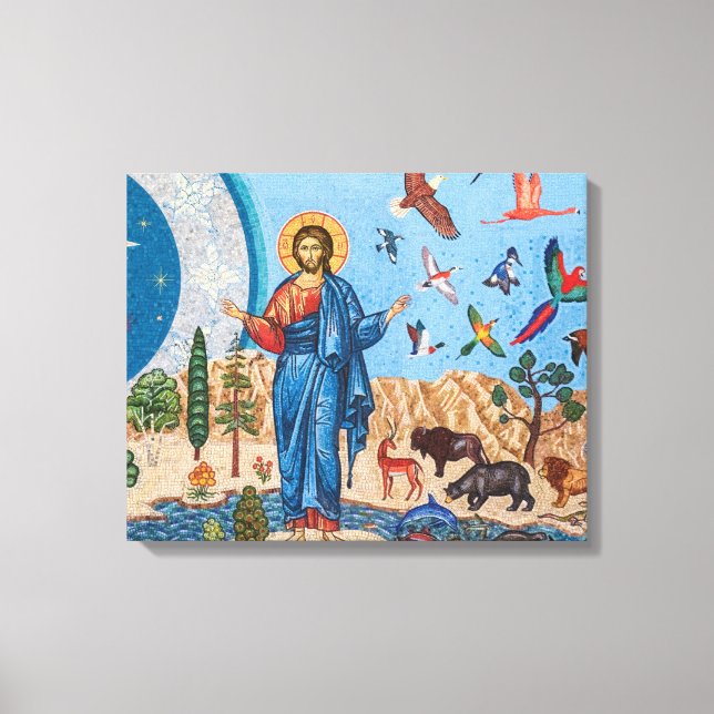 Canvas Premium do mosaico gênesis (Gloss) (Frente)