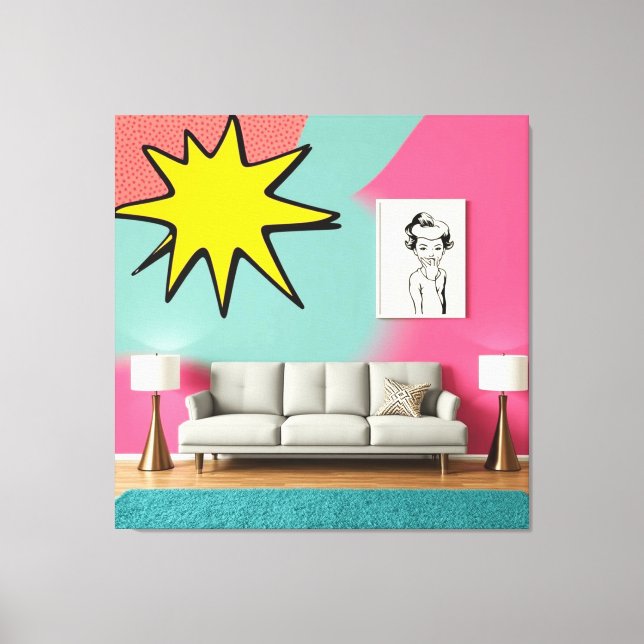 Canvas Premium e Arte Pronta para Travar (Frente)