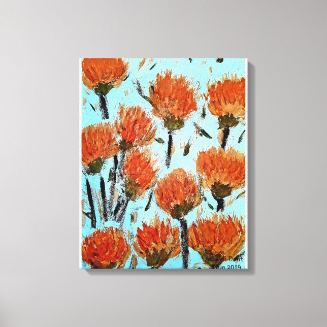 Canvas Premium (Gloss) Dianthus (Frente)