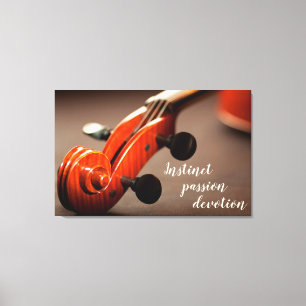 Canvas principais da inspiração do violino