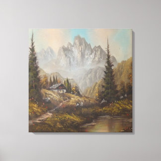 Canvas Print Ann Hayes Painting Bavarian Dream