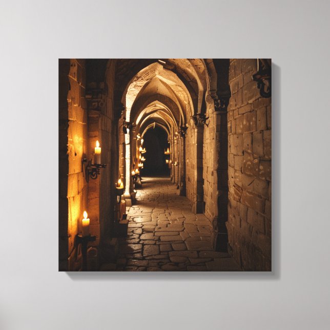Canvas Print (Castle Cooridor) (Frente)