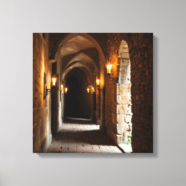 Canvas Print  (Castle Cooridor-2)