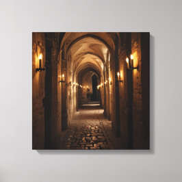 Canvas Print  (Castle Cooridor-4)