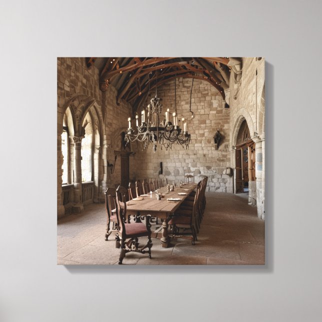Canvas Print  (Castle Dining Hall) (Frente)