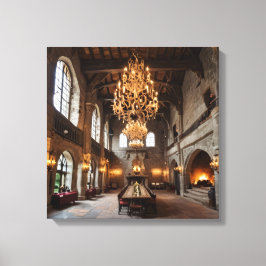 Canvas Print (Castle Dining Hall-3)
