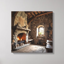 Canvas Print (Castle Kitchen)