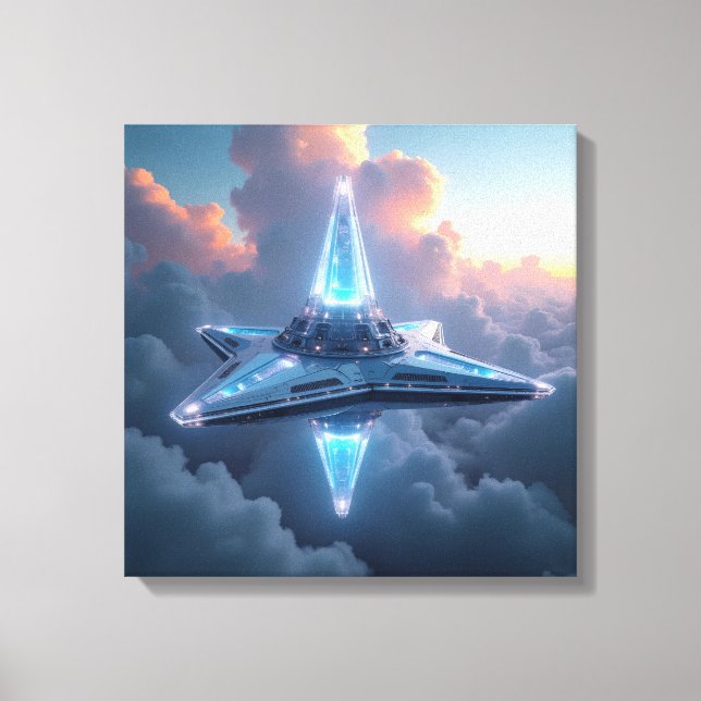 Canvas Print (Crystalline Starship) (Frente)
