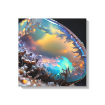 Canvas Print (Fire Opal)