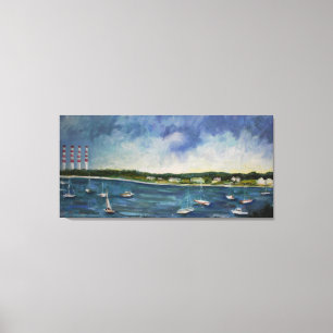 Canvas Print Northport Harbor N.Y