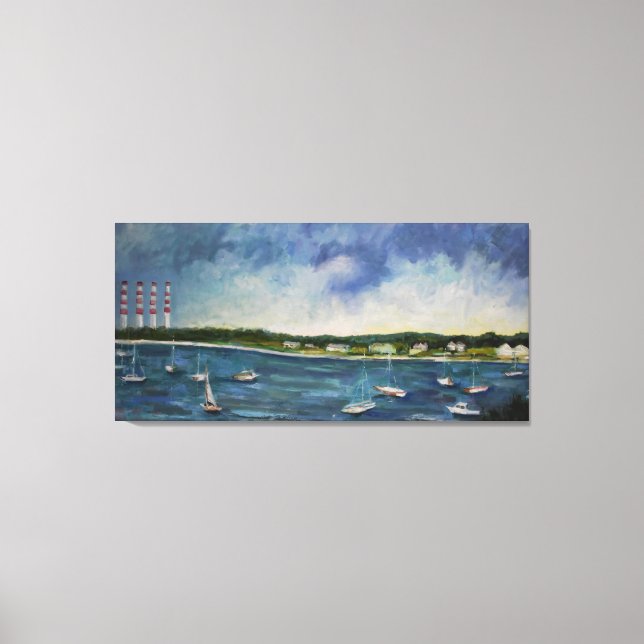 Canvas Print Northport Harbor N.Y (Frente)
