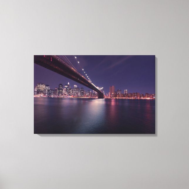 Canvas Print - Ponte do Brooklyn em Nova Iorque (Frente)