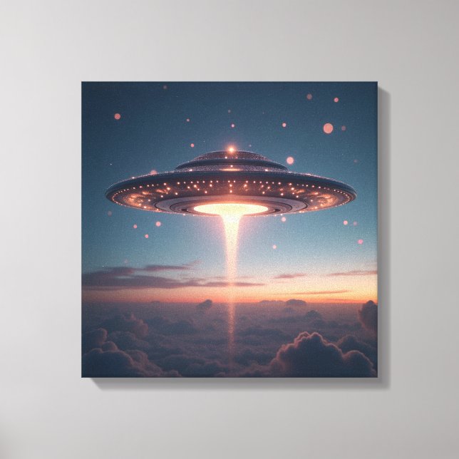 Canvas Print (Sparkling Starship) (Frente)