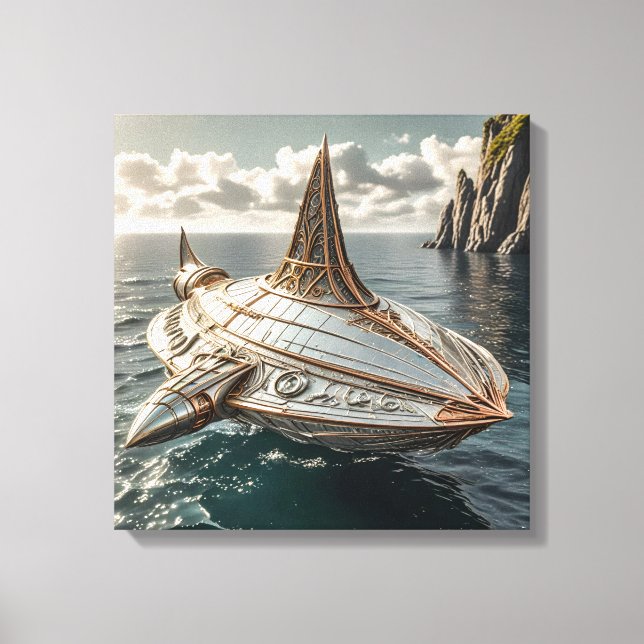 Canvas Print (Submergable UFO) (Frente)
