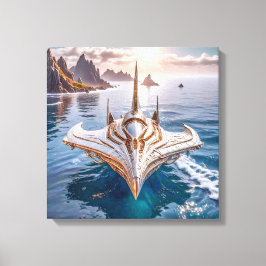 Canvas Print (submersible UFO)