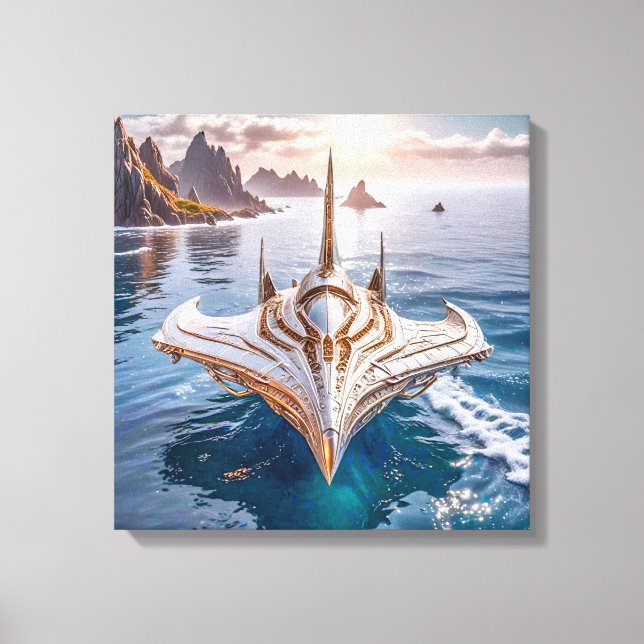 Canvas Print (submersible UFO) (Frente)