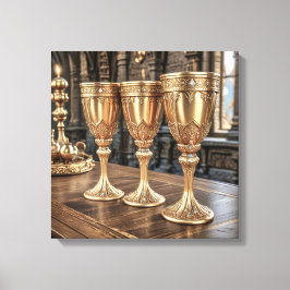 Canvas Prints (Golden Goblets-2)