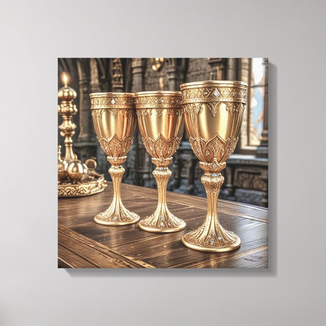 Canvas Prints (Golden Goblets-2) (Frente)