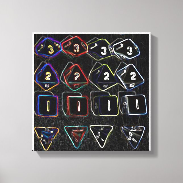 Canvas Quad Dice (Frente)