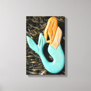 canvas redheaded da sereia
