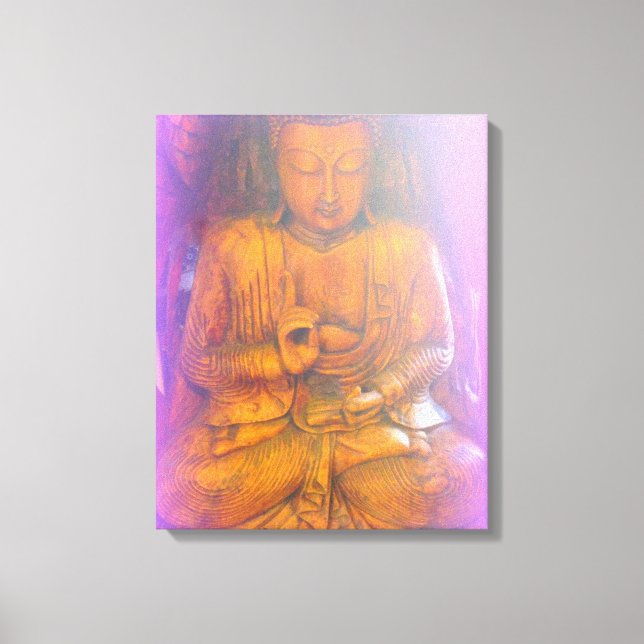 canvas roxa aura buddha (Frente)