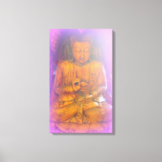 canvas roxa aura buddha (Frente)