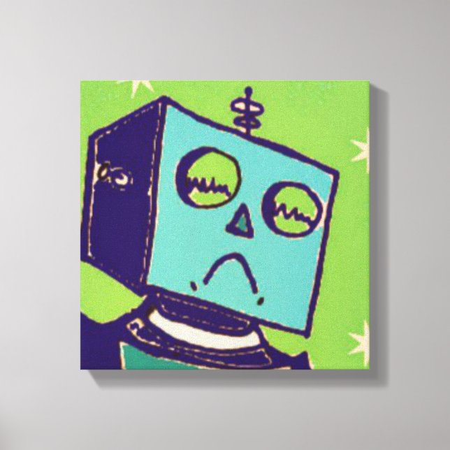 Canvas Sad Robot (Frente)