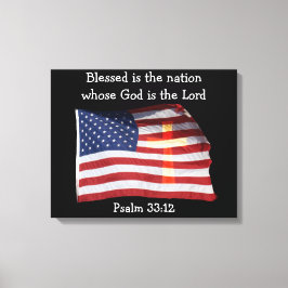 Canvas Salm 33:12