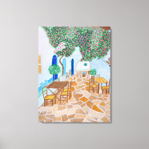 Canvas Santorini 1