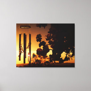 Canvas Sunset Ouro de Enxame