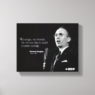Canvas Tommy Douglas