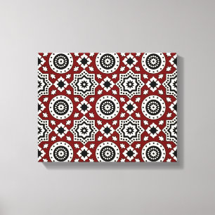 Canvas tribais do teste padrão de Ajrak