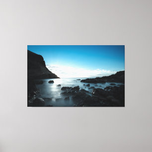 Canvas Triptych Azul Sunset Premium