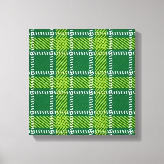 Canvas Verde Tartan (Frente)