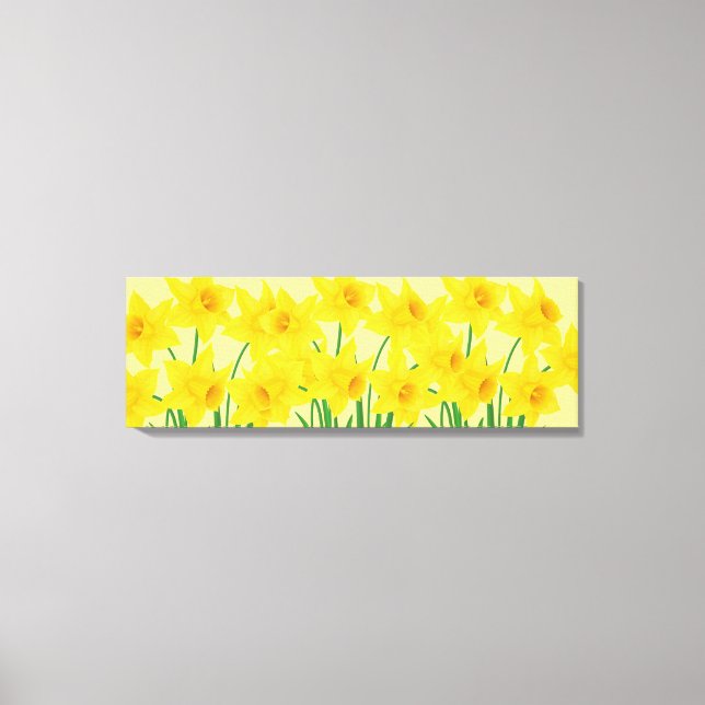 Canvas Wall Art Daffodils (Frente)