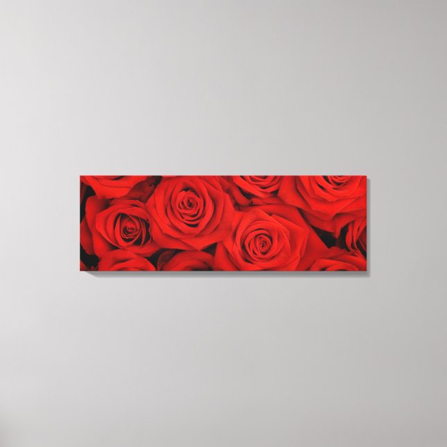 Canvas Wall Art-Rosa vermelha (Frente)